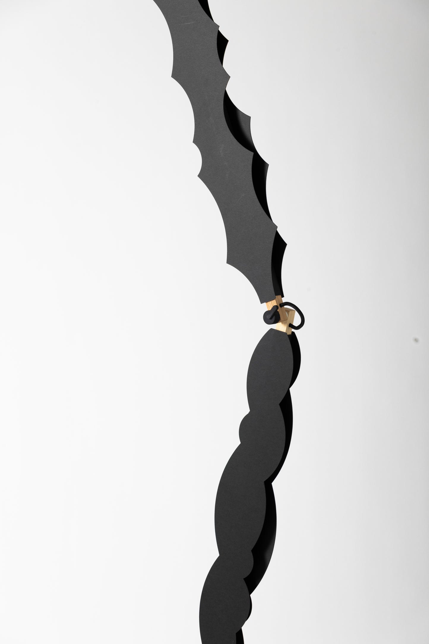 S floor lamp with DIP add-ons & BLIP add-on and shade